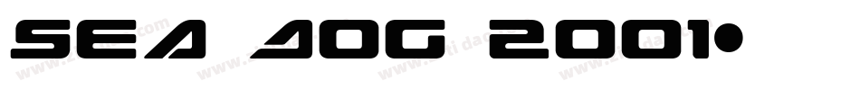 Sea Dog 2001字体转换